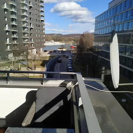 Donau Ufer Stadt Mitte Linz